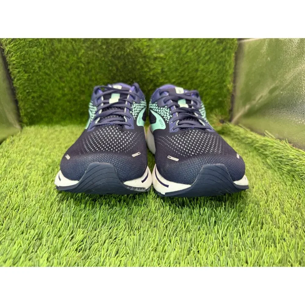 Brooks Ghost 14 1203561D446 Athletic Sneaker Women's 13D Blue Mesh Gym Running